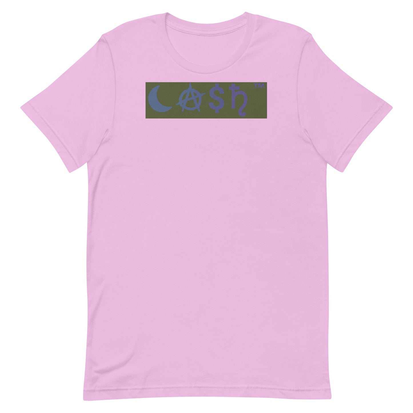 Tee | CA$H Block Blue/Cement on Lilac