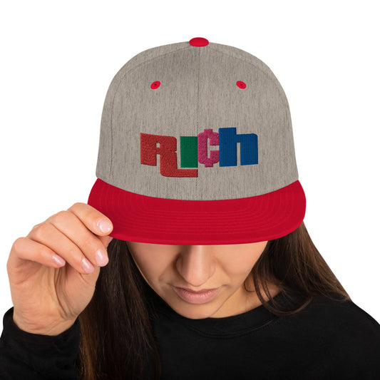 RICH CA$H Snapback Hat - The Columbian Exchange Group