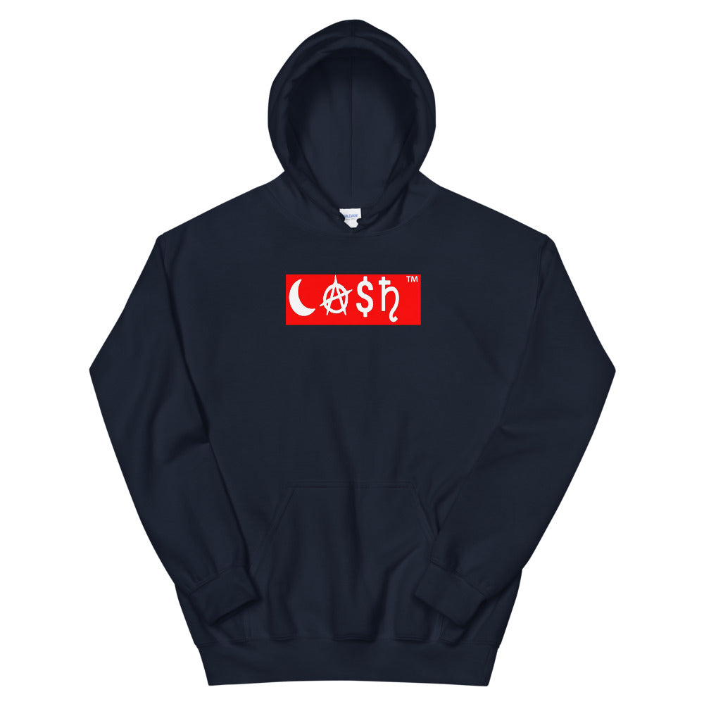 CA$H Block Hoodie Red - The Columbian Exchange Group